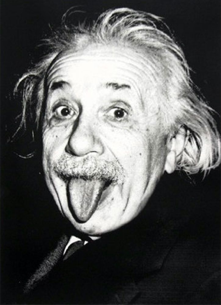 Sérigraphie Mr Brainwash - Happy birthday Einstein
