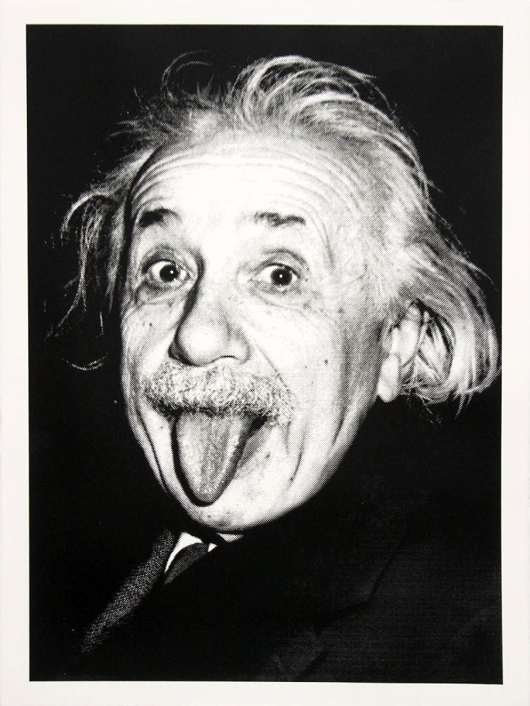 Sérigraphie Mr. Brainwash - HAPPY BIRTHDAY EINSTEIN!