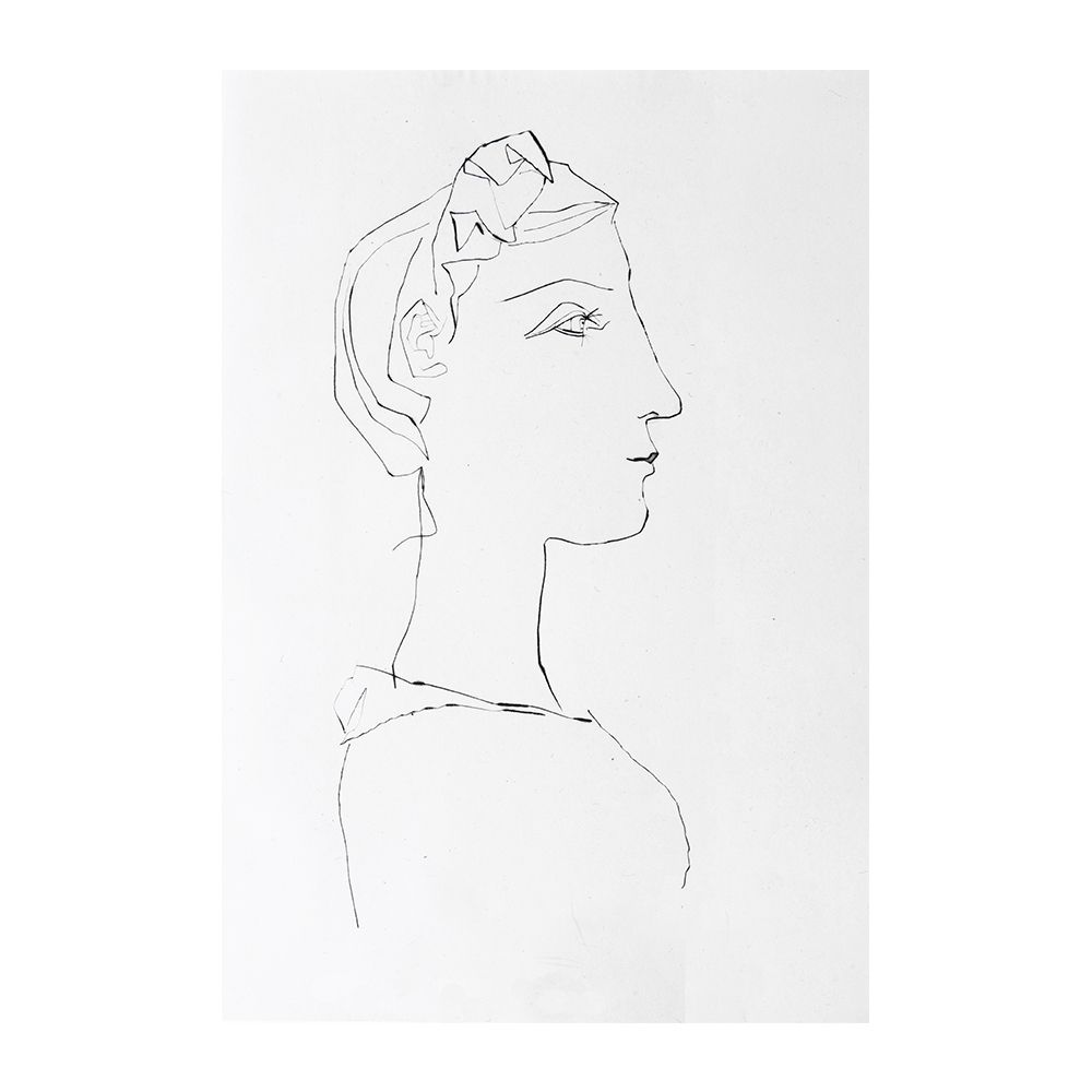 Gravure Picasso - Head of a Woman in Profile
