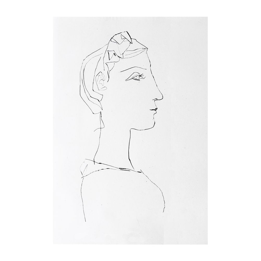 Gravure Picasso - Head of a Woman in Profile
