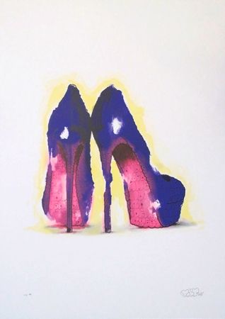 Sérigraphie Tilt - Heels (Purple)