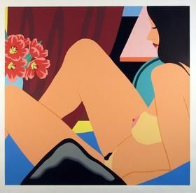 Sérigraphie Wesselmann - Helen Nude