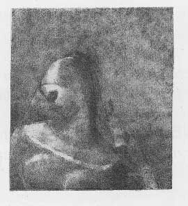 Lithographie Redon - Helene (Ennoia)