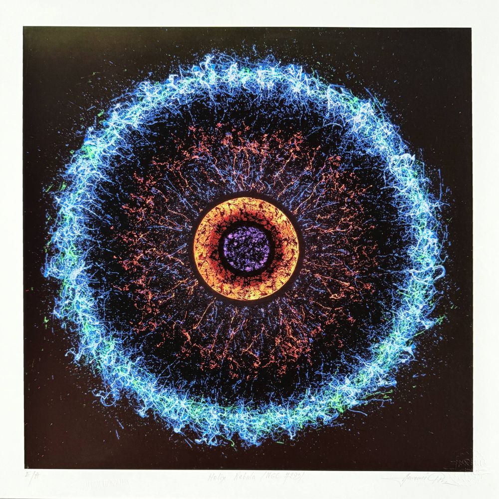 Estampe Numérique Picz - Helix Nebula NGC 7293