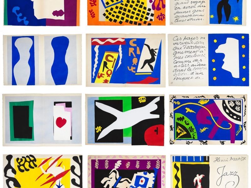 Livre Illustré Matisse - Henri MATISSE, Jazz, New York 1983, Andee Brasilier