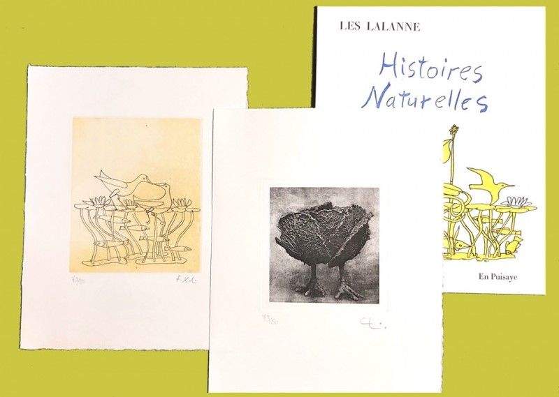 Livre Illustré Lalanne - HISTOIRES NATURELLES, CHOUPATTE + En Puisaye