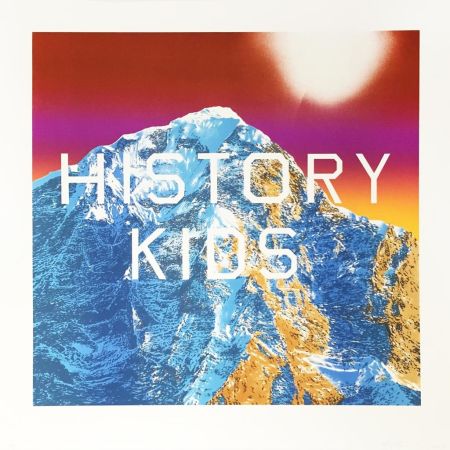 Lithographie Ruscha - History Kids