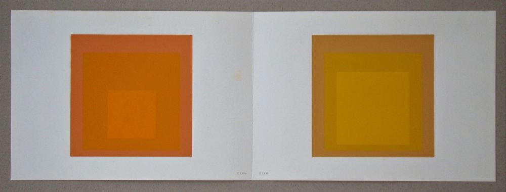 Sérigraphie Albers - Homage to the Square