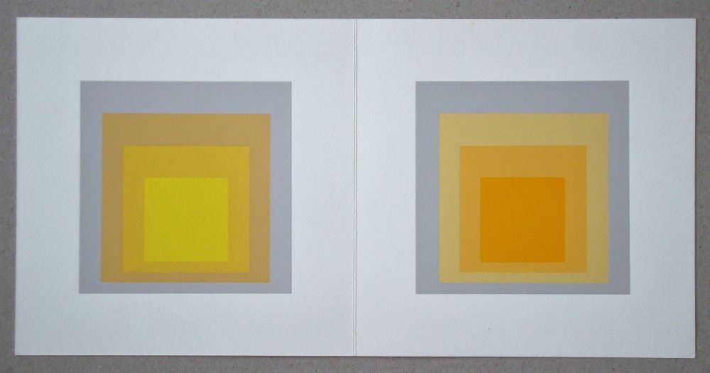 Sérigraphie Albers - Homage to the Square