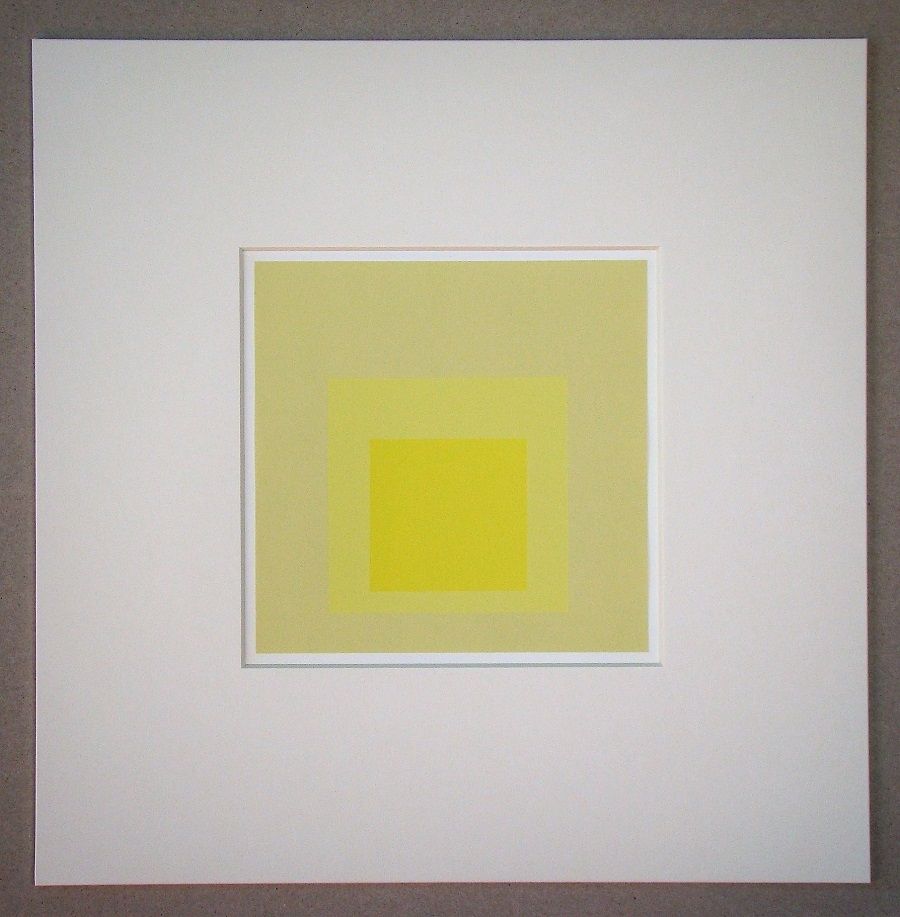 Sérigraphie Albers - Homage to the Square