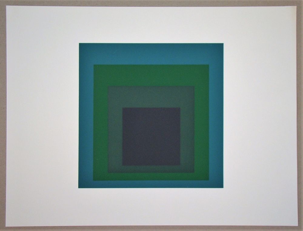 Sérigraphie Albers - Homage to the Square