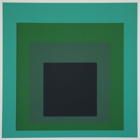 Sérigraphie Albers - Homage to the Square