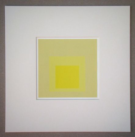 Sérigraphie Albers - Homage to the Square