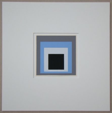 Sérigraphie Albers - Homage to the Square - Unconditioned