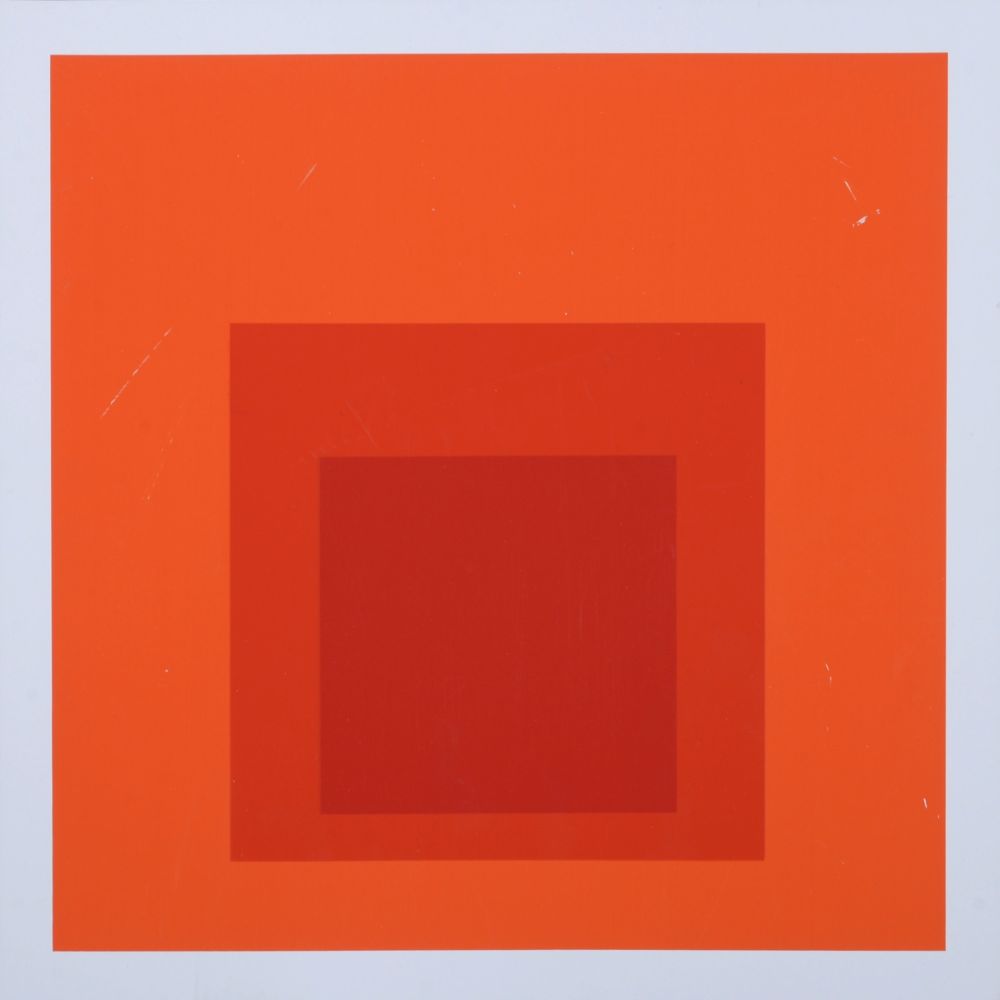 Sérigraphie Albers - Homage to the Square #3
