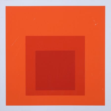 Sérigraphie Albers - Homage to the Square #3