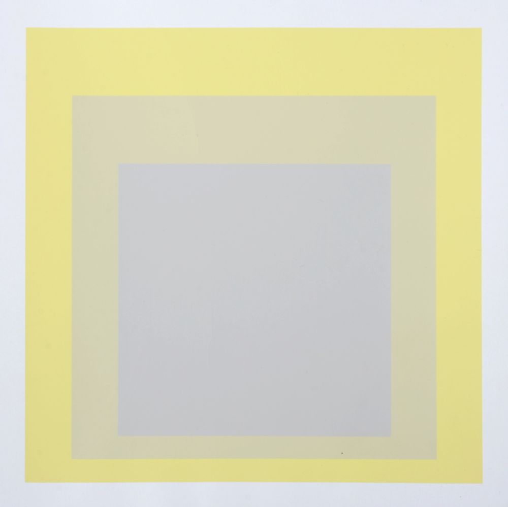 Sérigraphie Albers - Homage to the Square #4