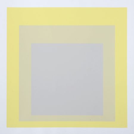 Sérigraphie Albers - Homage to the Square #4