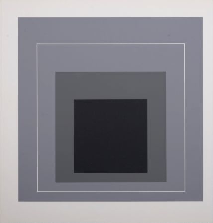 Sérigraphie Albers - Homage To the Square (B), 1971