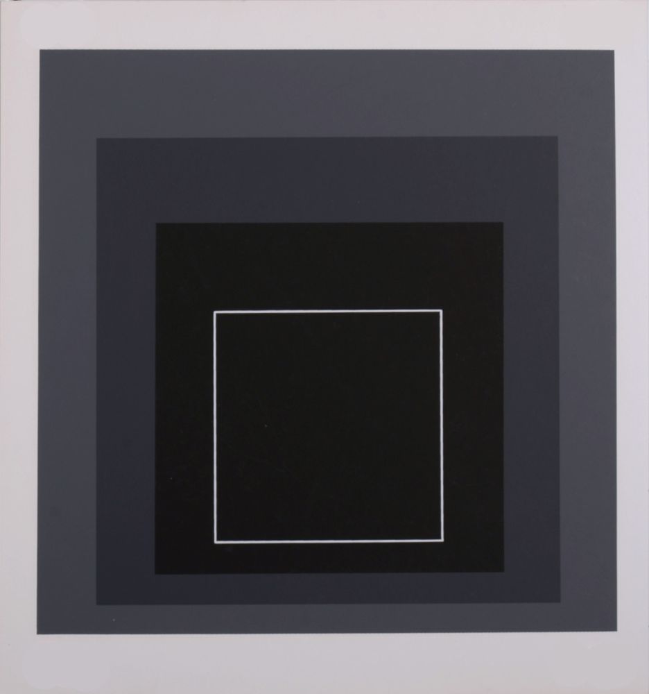 Sérigraphie Albers - Homage to the square (C), 1971