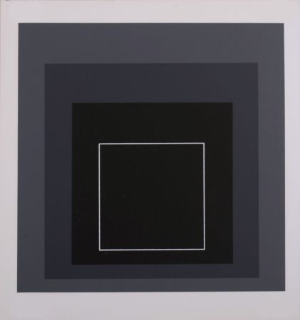 Sérigraphie Albers - Homage to the square (C), 1971