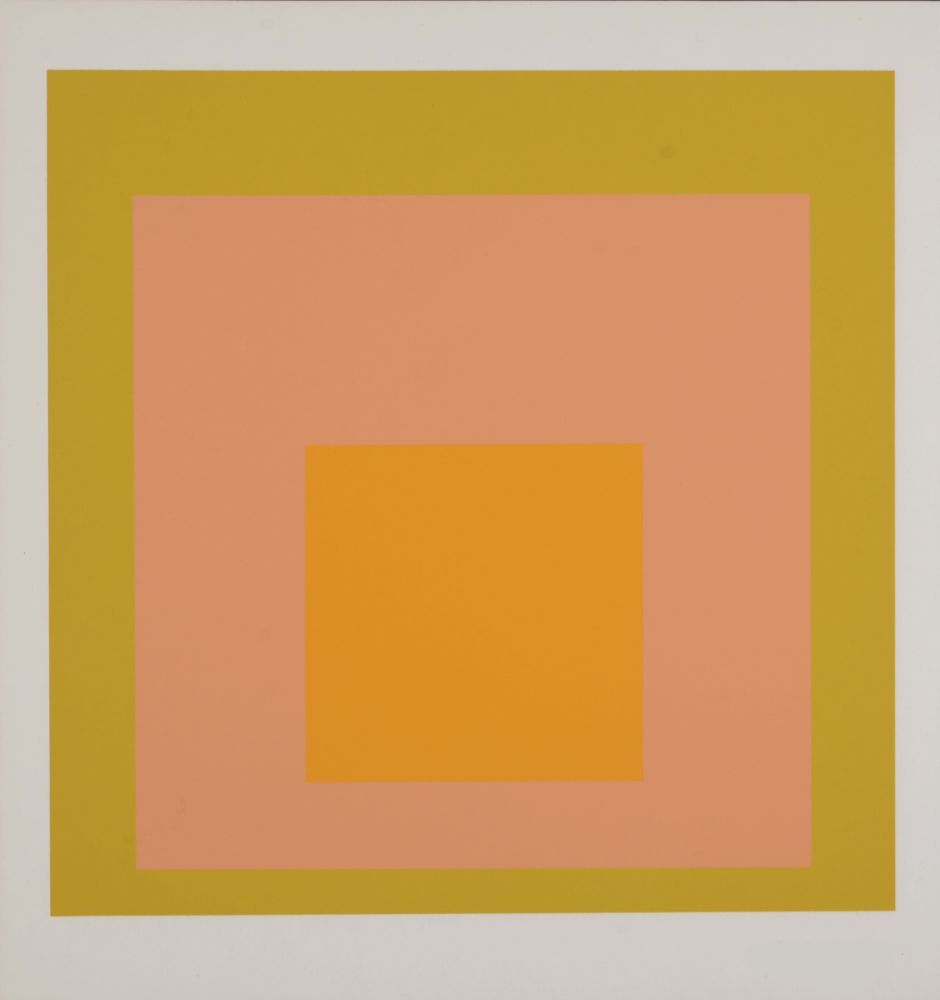 Sérigraphie Albers - Homage to the Square (D), 1971