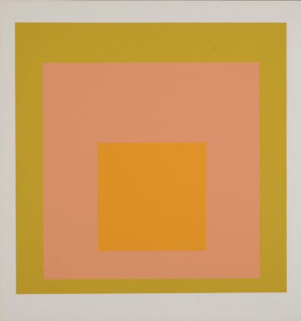 Sérigraphie Albers - Homage to the Square (D), 1971