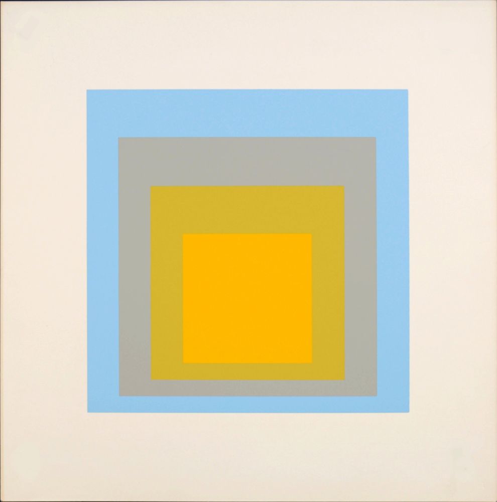 Sérigraphie Albers - Homage to the Square: Ten Works by Josef Albers (#I), 1962