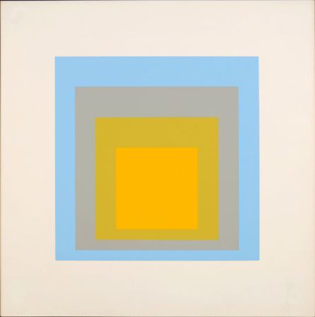 Sérigraphie Albers - Homage to the Square: Ten Works by Josef Albers (#I), 1962
