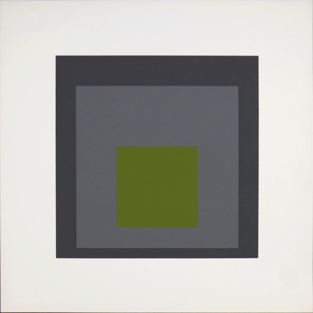 Sérigraphie Albers - Homage to the Square: Ten Works by Josef Albers (#II), 1962