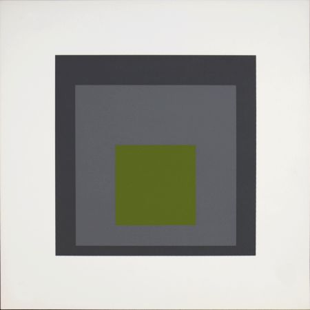 Sérigraphie Albers - Homage to the Square: Ten Works by Josef Albers (#II), 1962