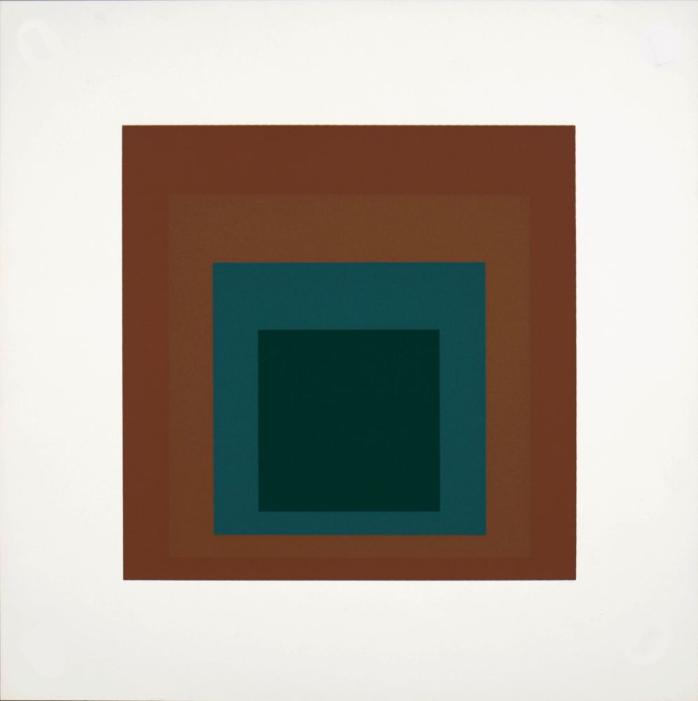 Sérigraphie Albers - Homage to the Square: Ten Works by Josef Albers (#IX), 1962