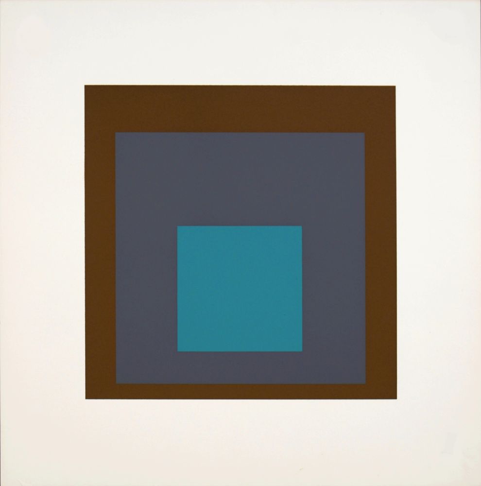 Sérigraphie Albers - Homage to the Square: Ten Works by Josef Albers (#VIII), 1962