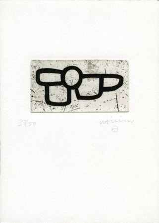 Eau-Forte Chillida - Homenaje a Arnold Rudlinger