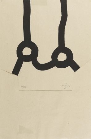 Sérigraphie Chillida - Homenaje a Joan Prats