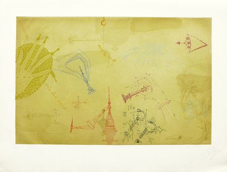 Eau-Forte Et Aquatinte Ponç - Homenaje a Marcel Duchamp