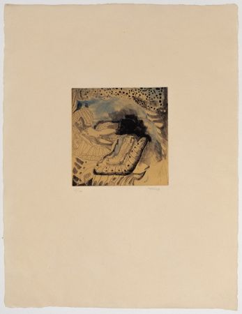 Eau-Forte Castillo - Homenaje à Goya