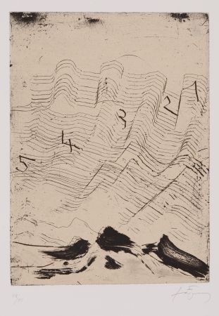 Eau-Forte Et Aquatinte Tàpies - Homenatge a Max Ernst