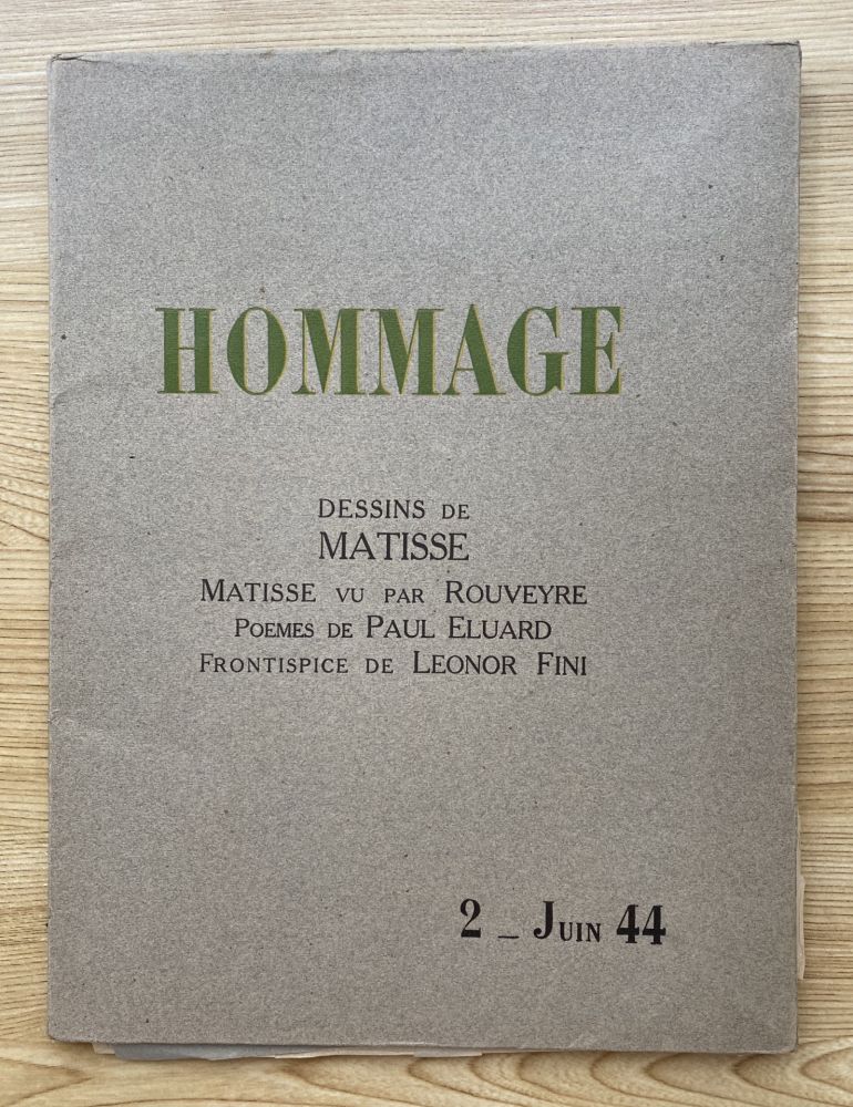 Aucune Technique Matisse - Hommage, Dessins de Matisse (