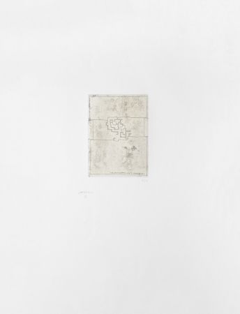 Gravure Chillida - Hommage à Gabriel Aresti 