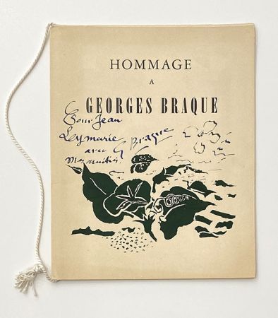 Lithographie Braque - Hommage à Georges Braque