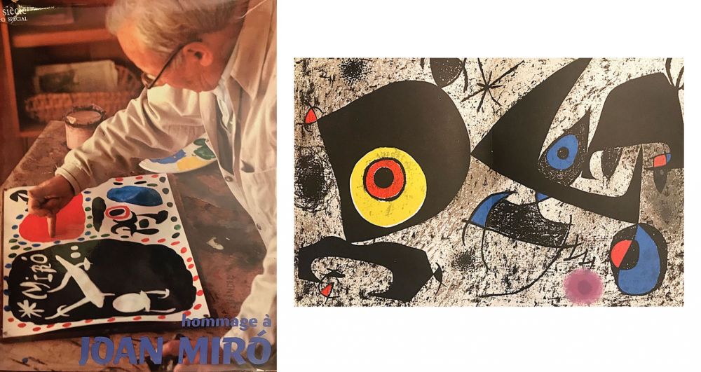 Livre Illustré Miró - Hommage à Joan Miro. Numéro spécial de la revue XXème siècle.