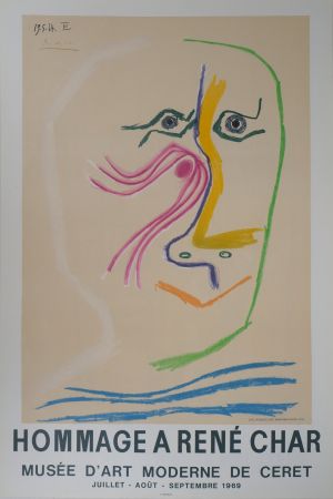 Livre Illustré Picasso - Hommage à René Char
