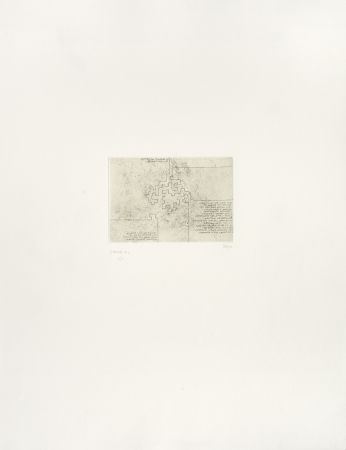 Gravure Chillida - Hommage à Rosalia de Castro 