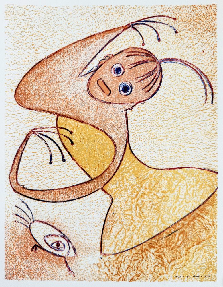 Lithographie Ernst - Hommage à San Lazzaro