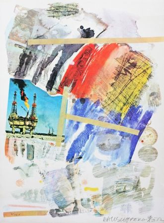 Lithographie Rauschenberg - Horchow