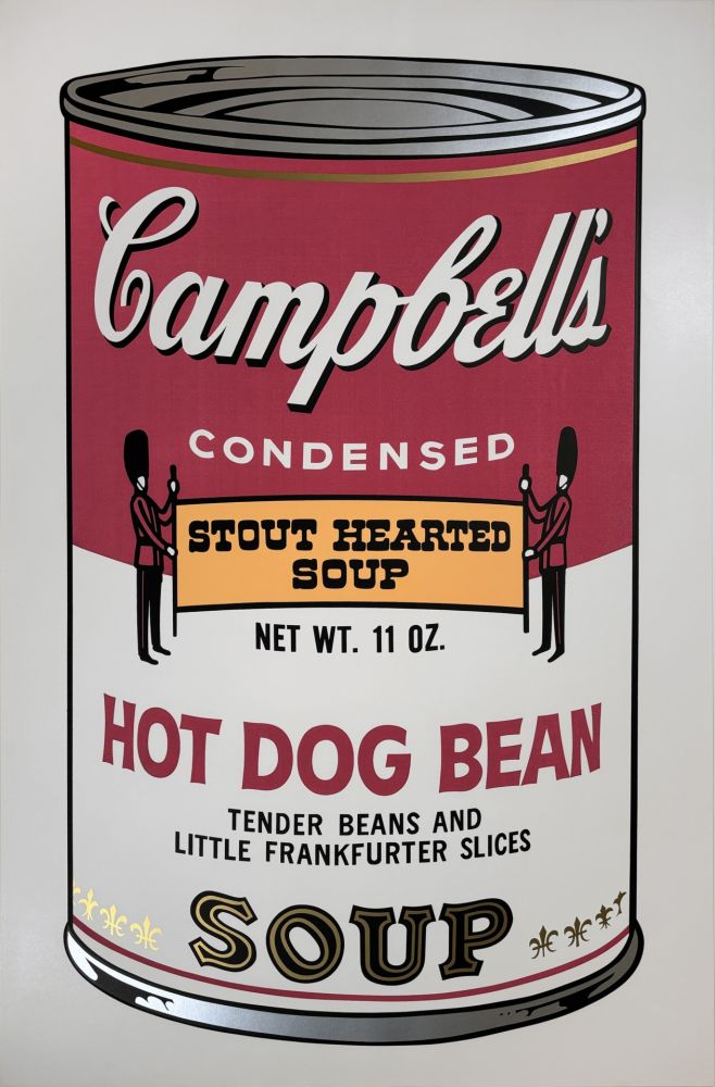 Sérigraphie Warhol - Hot Dog Bean, II.59 from Campbell's Soup II Portfolio