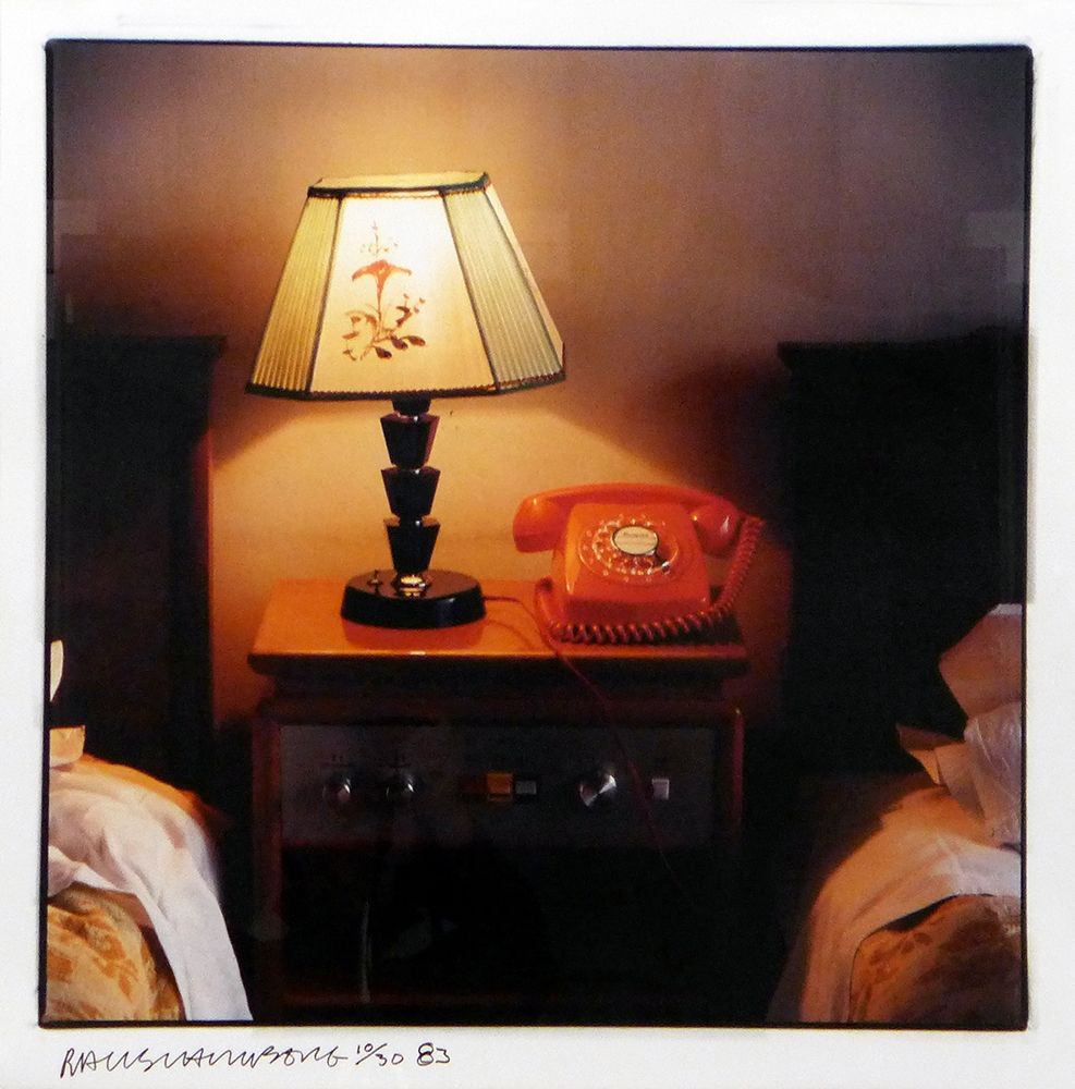 Photographie Rauschenberg - Hotel Room