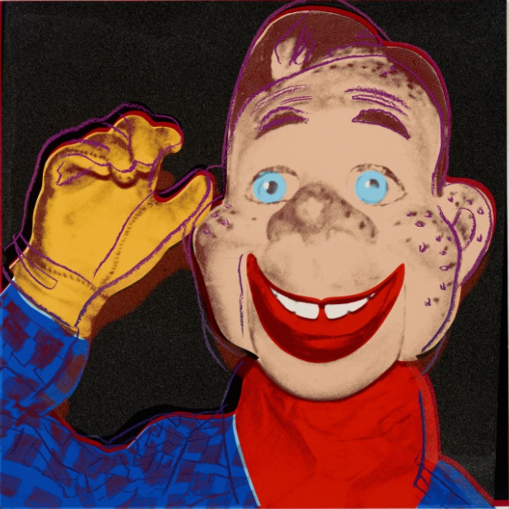 Sérigraphie Warhol - Howdy Doody