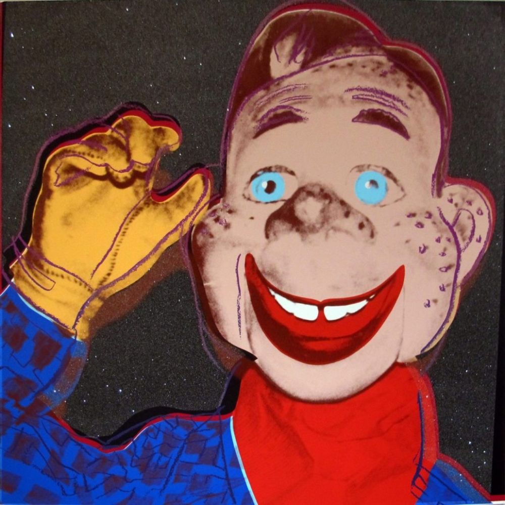 Sérigraphie Warhol - Howdy Doody, II.263 from Myths